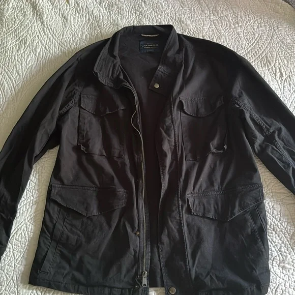 Lucky Brand Jackets Coats Lucky Brand Dark Blue Cargo Jacket